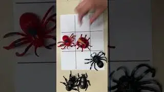 BUG Tic-Tac-Toe Preschool Activity Idea for Teachers! #preschoolactivity #prek #bugs #insects