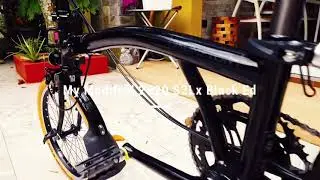 Modified Brompton S2Lx Black Edition