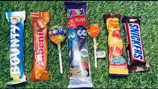 ASMR / Sweet unwrapping : crinkly wrappers, chocolate, and lollipops - pure relaxation.🍫🍭