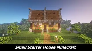 MINECRAFT: Small Starter Survival House (Graffitzi Build #1 by Archicraft)