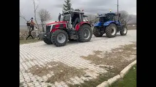 MF 6s145 vs New Holland T7 210 &Ccedil;ekişme#trakt&ouml;rvideoları #masseyferguson #newholland #tarım #&ccedil;ift&ccedil;i
