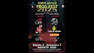 Porto Antico Prog Fest 2025-Medely 1° serata