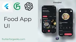 Develop a Food App UI from scratch using chatGPT | Part 2