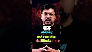 Are NIRF Rankings fake? 😱😱#shorts #jee2024 #nirf #jeemains #iitjee #nirfranking