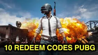 10 ACTIVE REDEEM CODES IN PUBG MOBILE | PUBG REDEEM CODES