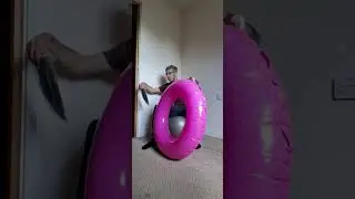 Inflating A Sun Club Swim Tube 90cm 35inch & Sun Club Fashion Beach Ball 50cm 19.5inch 12th June2025