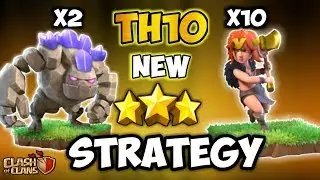 HEGOVABO | New Th10 Best 3 STARS War Attack Strategy | Clash Of Clans