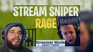 LMFAO😂 Fortnite Compilation | Dellor Rage | Stream Sniper Rage *REACTION*