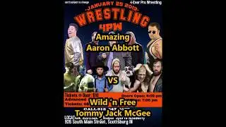 Aaron Abbott vs Tommy Jack McGee 4PW Debut