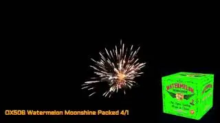 Watermelon Moonshine - 500g Cake -OX506 - Mad Ox Fireworks Cake