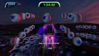 Cars 3 Driven To Win: Radiator Springs Interstate Pass Stunt Showcase (Sally)