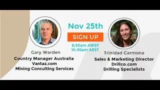 AndesMETS Webinar Series November 25 Vantaz & Drillco (ShortIntroduction)