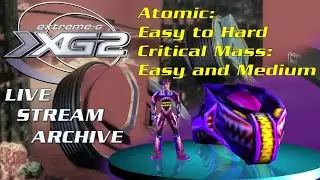 Extreme-G: XG2 [N64]: Atomic & Critical Mass (Easy-Hard & Easy-Medium modes)