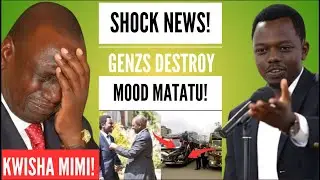 RUTO IN HOT-TEMPER AS GEORGE RUTO MOOD MAT DESTROYED IN ANOTHER ACCIDENT-- KUBAYA