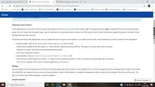using python to access web data week 4 part 2 Following Links in HTML UsingBeautifulSoup