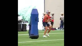 Drake Maye at #Patriots practice today.
