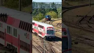 Lithuanian Express train 🇱🇹 | &Scaron;koda EJ575 in Paneriai