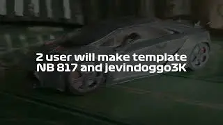 Lamborghini sesto elemento Papercraft edit has been started!