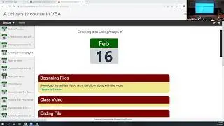 Introduction to Arrays in VBA