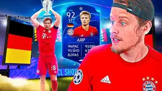 WHAT IS THIS?! 92 UCL SHOWDOWN JANN-FIETE ARP PLAYER REVIEW! FIFA 20 Ultimate Team
