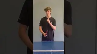 Самая быстрая в мире подача в настольном теннисе 😮🏓🔥