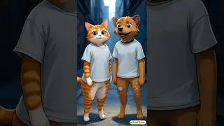 AI Gone Wild: The Cat & Dog 'Playtime' Fail! #ai #cat #dog #dogshorts #catshorts #cats #animals