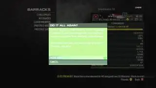 15th Prestige Glitch! MW3 (Infinite prestige tokens glitch) (UNPATCHED)