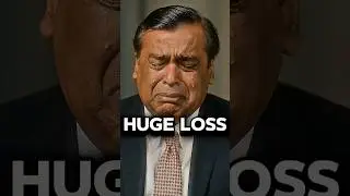 Mystery of $10 Billion Loss of Mukesh Ambani 🔥😱#shorts#ambani#facts