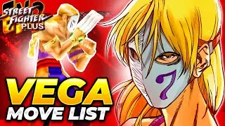 VEGA (CLAW) MOVE LIST - Street Fighter EX2 Plus (SFEX2P)