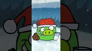 Angry Bird Seasons with Piggy! #shorts #angrybirds #animation