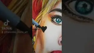 After 35 hours finally done: Harley Quinn drawing from Suicide Squad