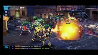 Dark Dimension 3 Mission 8| Easy Peasy with Extreme X-Men + Black Knight | Marvel Strike Force (MSF)