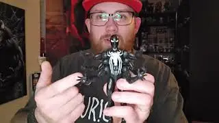 First unboxing of the year. Dark avenger spider-man. #Spiderman #toycollector #figure #review #dad