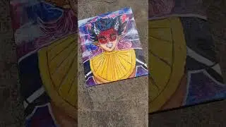 another canvas painting that I draw sorry for being late and plz support #canvas painting