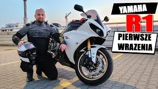 Yamaha R1 rn22 - Pierwsze wrażenia z jazdy CMV 258 #codapl motovlog