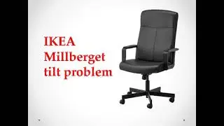 Ikea Millberget tilt forward problem solved.
