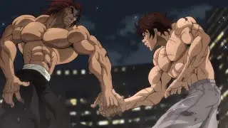 YUJIRO HANMA VS BAKI HANMA | FATHER VS SON FULL FIGHT - BAKI HANMA SEASON 2 : SON of OGRE