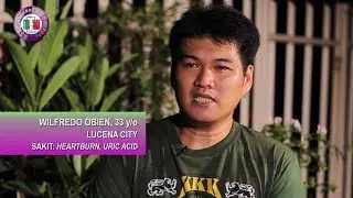 REH Ka Rey Kings Herbal Testimonial - Heartburn, Uric Acid Wilfredo Obien