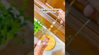 Gelang serut bunga - Link Produk No 14 di BIO #racunshopee #gelangmurah #viralshorts