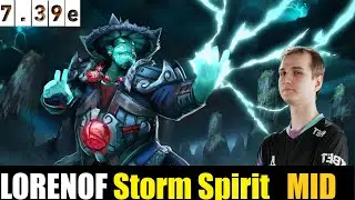 🤯 lorenof [Storm Spirit] HC - 7.39E - DOTA 2 HIGHEST MMR MATCH#dota2   #dota2gameplaypro