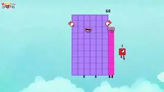 Numberblocks The Big One Reversed x4
