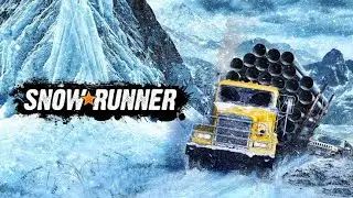 SnowRunner ao Vivo 🔴 Zerando o Alasca 🌨️ Rota Selvagem