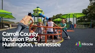 Carroll County Inclusion Park in Huntingdon, Tennessee by Miracle Recreation