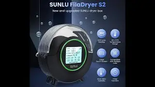 Unboxing SUNLU Filament Dryer Box FilaDryer S2 Touch Screen