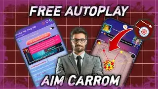 carrom pool 🔥 how to use aim carrom || aim carrom 🥶 || snake aim tool 😎 ||#carrompool #autoplay
