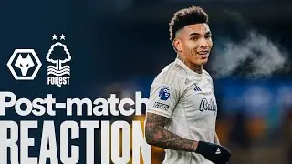 Igor Jesus Reacts To Scoring First Premier League Goal! 🗣️ | Wolves 0-1 Nottingham Forest
