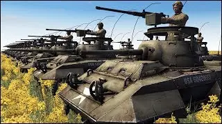100 GREYHOUND vs 100 PUMA - Armored Car Duel - RobZ Realism Mod - MoW Assault Squad 2 - #120