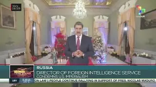 Russian director of Foreign Intelligence Service condemns U.S. imperialism