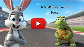 Rabbit and Turtle Story 🐰🐢 | Smart Race Moral Story for Kids