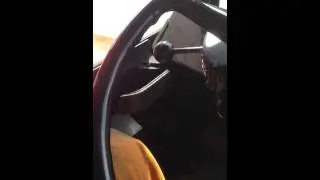 In the cab video of a Routemaster Engine running, 1966 D reg London transport
